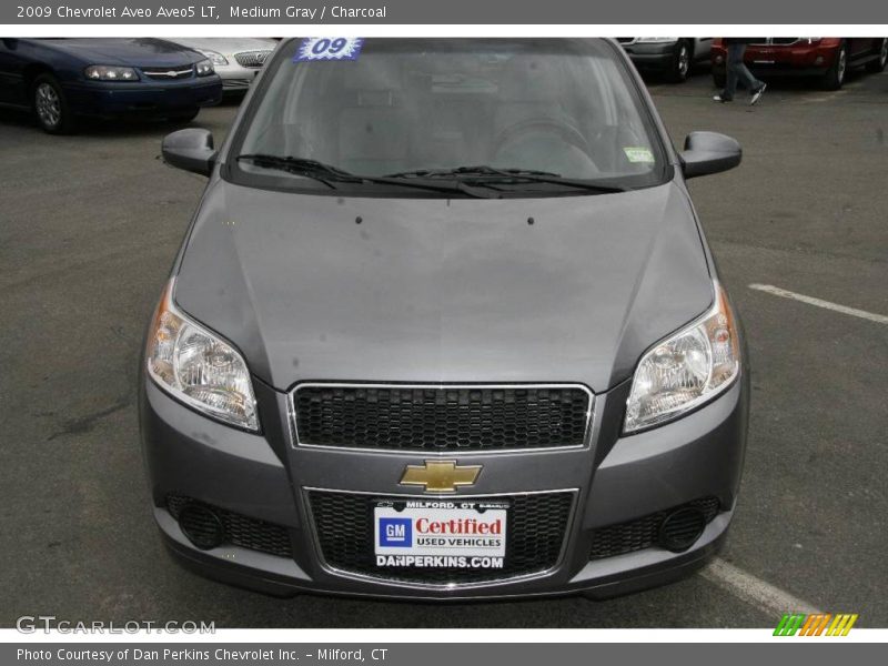 Medium Gray / Charcoal 2009 Chevrolet Aveo Aveo5 LT