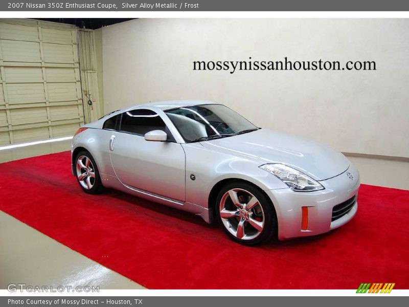 Silver Alloy Metallic / Frost 2007 Nissan 350Z Enthusiast Coupe