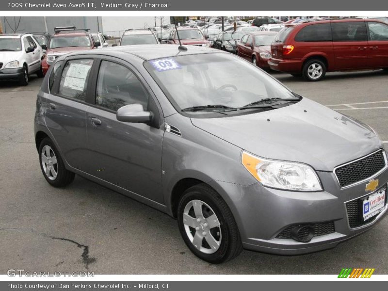 Medium Gray / Charcoal 2009 Chevrolet Aveo Aveo5 LT