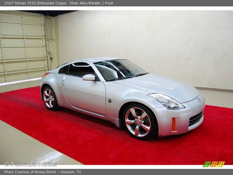 Silver Alloy Metallic / Frost 2007 Nissan 350Z Enthusiast Coupe