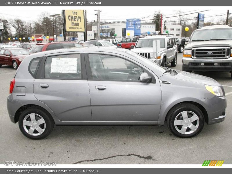 Medium Gray / Charcoal 2009 Chevrolet Aveo Aveo5 LT