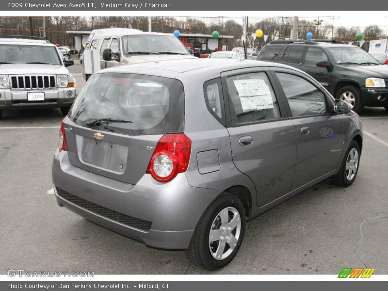 Medium Gray / Charcoal 2009 Chevrolet Aveo Aveo5 LT