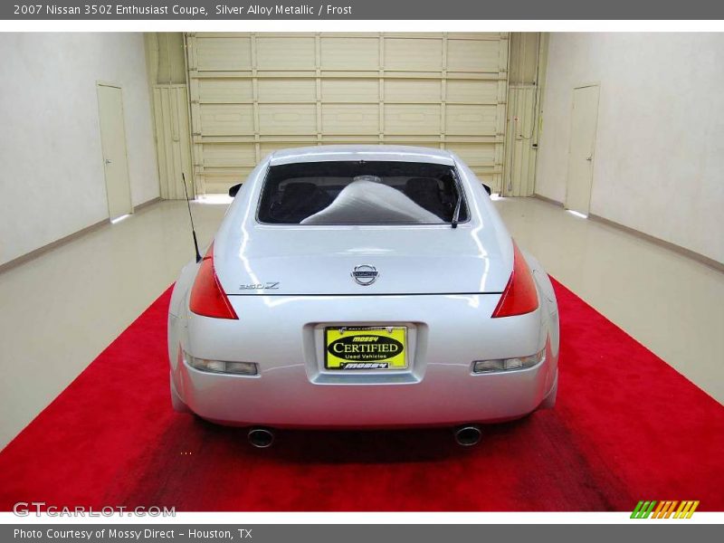 Silver Alloy Metallic / Frost 2007 Nissan 350Z Enthusiast Coupe