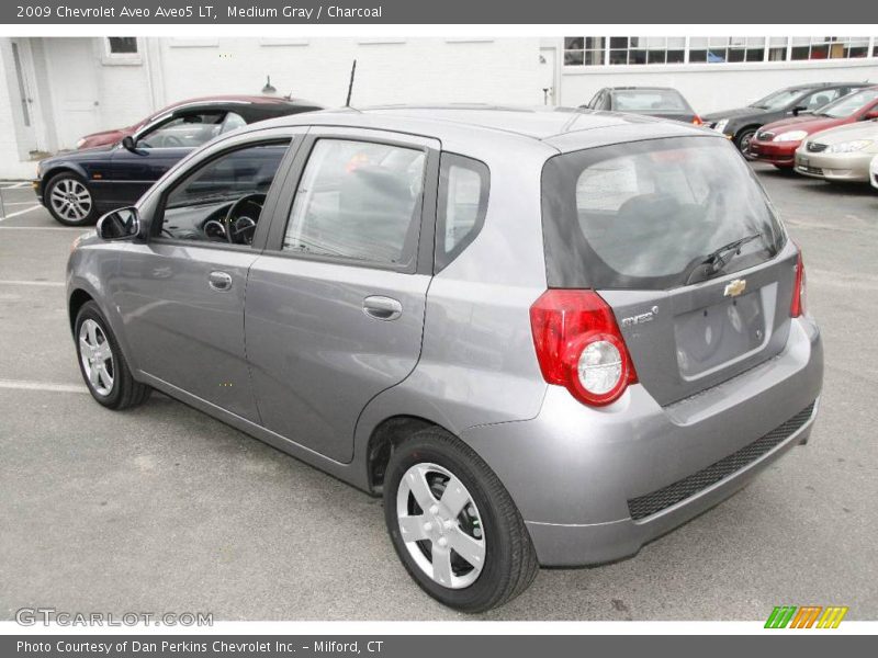 Medium Gray / Charcoal 2009 Chevrolet Aveo Aveo5 LT