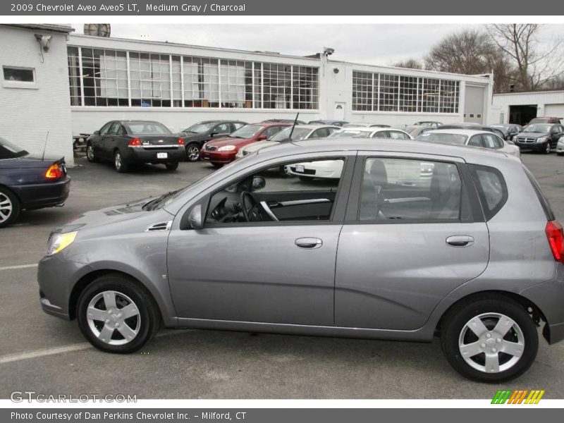 Medium Gray / Charcoal 2009 Chevrolet Aveo Aveo5 LT