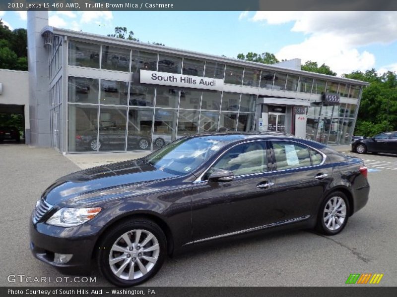 Truffle Brown Mica / Cashmere 2010 Lexus LS 460 AWD
