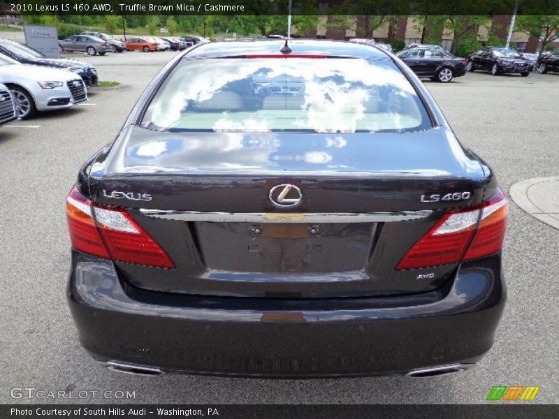 Truffle Brown Mica / Cashmere 2010 Lexus LS 460 AWD