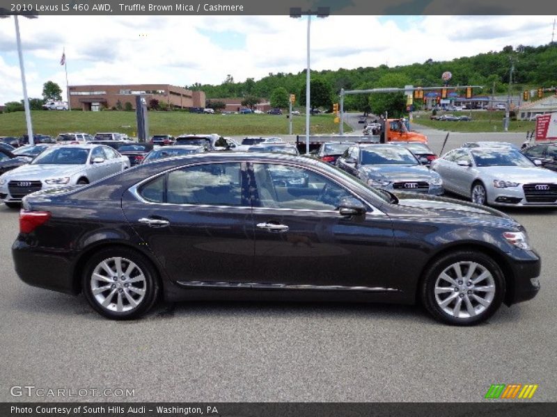 Truffle Brown Mica / Cashmere 2010 Lexus LS 460 AWD