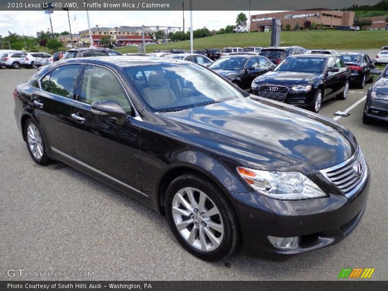 Truffle Brown Mica / Cashmere 2010 Lexus LS 460 AWD