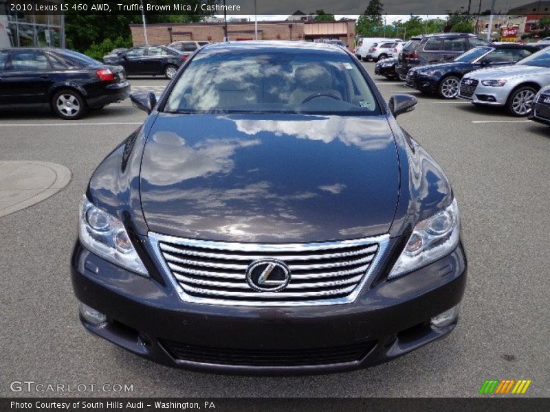 Truffle Brown Mica / Cashmere 2010 Lexus LS 460 AWD