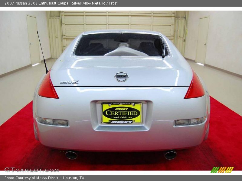 Silver Alloy Metallic / Frost 2007 Nissan 350Z Enthusiast Coupe