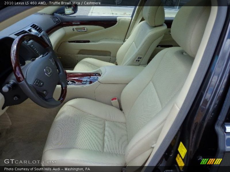 Truffle Brown Mica / Cashmere 2010 Lexus LS 460 AWD