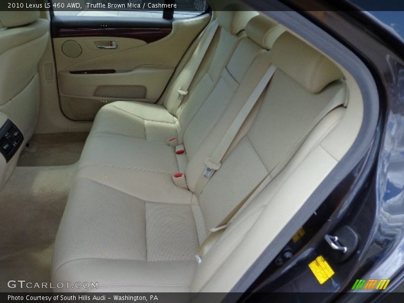 Truffle Brown Mica / Cashmere 2010 Lexus LS 460 AWD