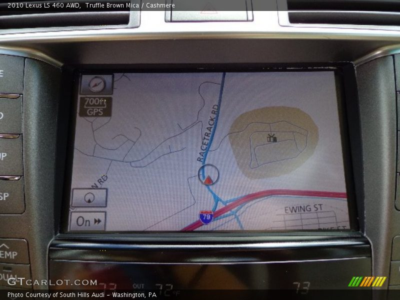 Truffle Brown Mica / Cashmere 2010 Lexus LS 460 AWD