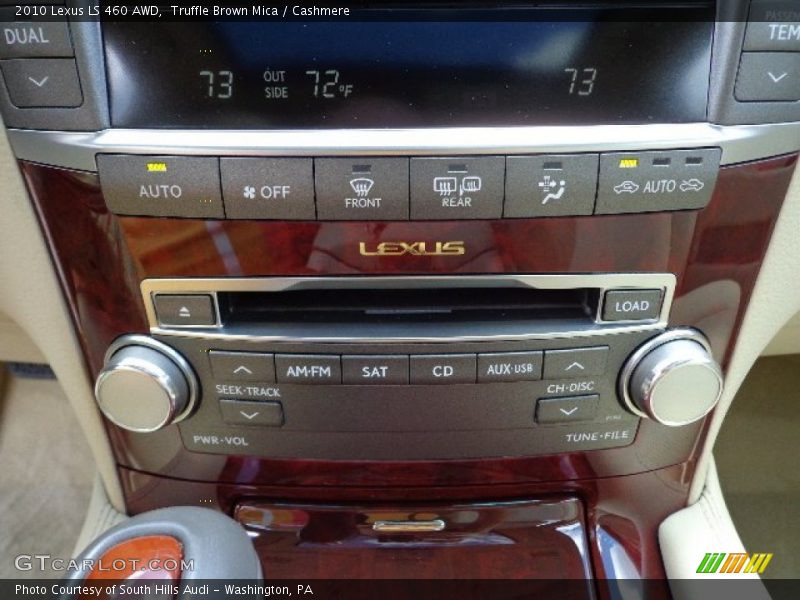 Truffle Brown Mica / Cashmere 2010 Lexus LS 460 AWD