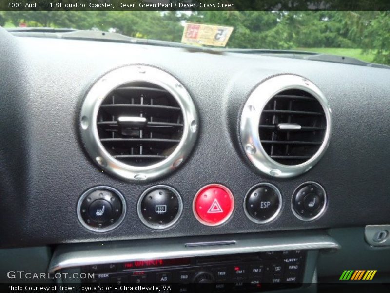 Controls of 2001 TT 1.8T quattro Roadster