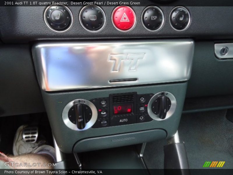 Desert Green Pearl / Desert Grass Green 2001 Audi TT 1.8T quattro Roadster