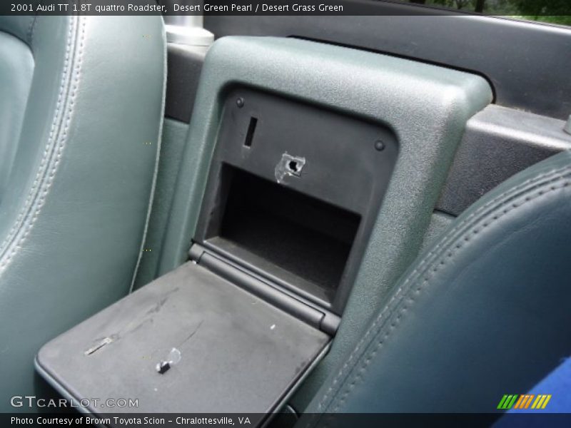 Desert Green Pearl / Desert Grass Green 2001 Audi TT 1.8T quattro Roadster