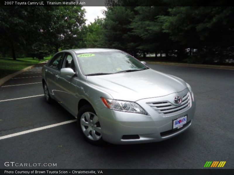 Titanium Metallic / Ash 2007 Toyota Camry LE