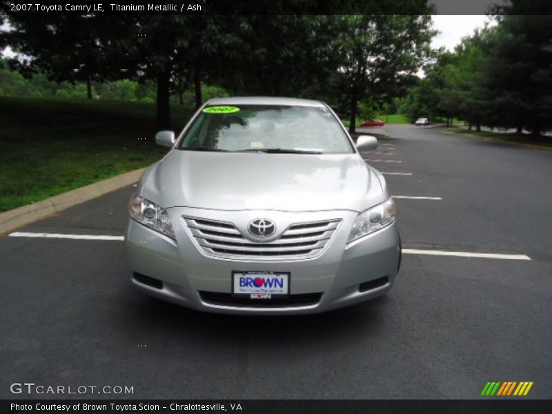 Titanium Metallic / Ash 2007 Toyota Camry LE