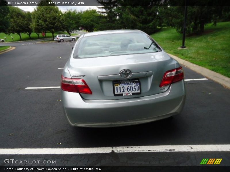 Titanium Metallic / Ash 2007 Toyota Camry LE