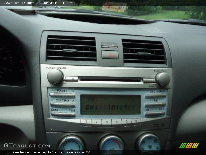 Titanium Metallic / Ash 2007 Toyota Camry LE