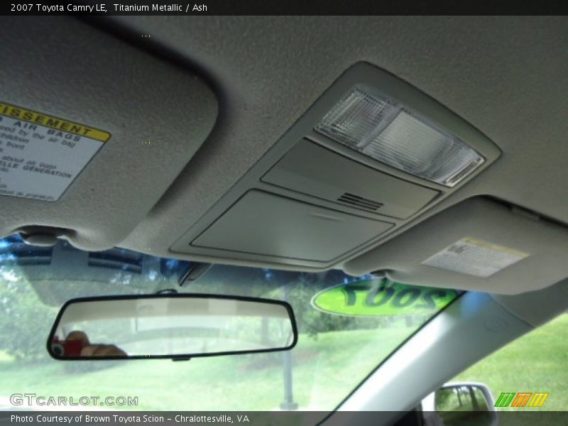 Titanium Metallic / Ash 2007 Toyota Camry LE