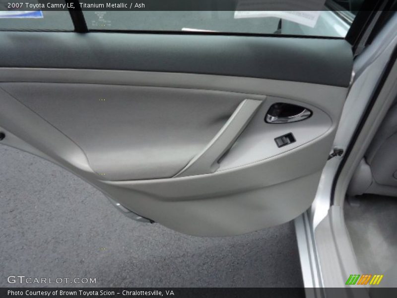 Titanium Metallic / Ash 2007 Toyota Camry LE
