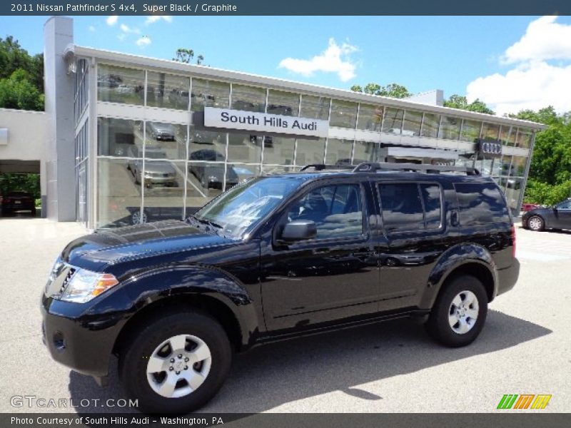 Super Black / Graphite 2011 Nissan Pathfinder S 4x4