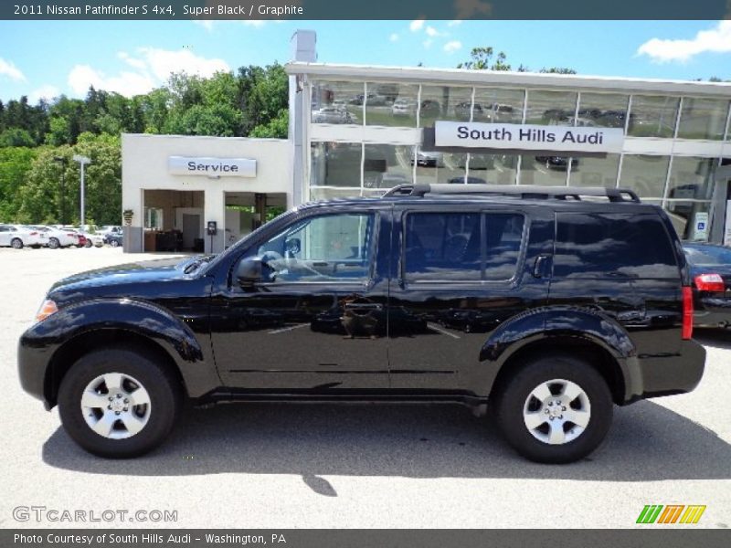 Super Black / Graphite 2011 Nissan Pathfinder S 4x4