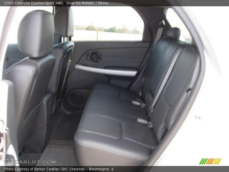 Silver Ice Metallic / Ebony 2009 Chevrolet Equinox Sport AWD