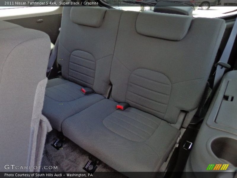 Rear Seat of 2011 Pathfinder S 4x4