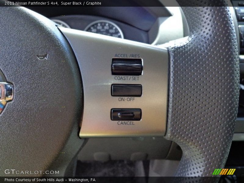 Super Black / Graphite 2011 Nissan Pathfinder S 4x4