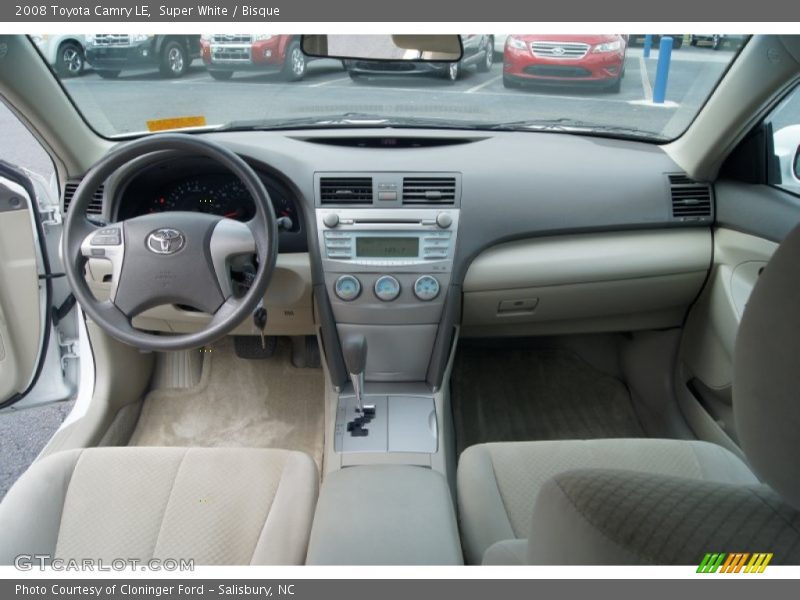Super White / Bisque 2008 Toyota Camry LE