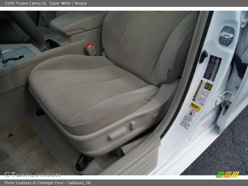 Super White / Bisque 2008 Toyota Camry LE