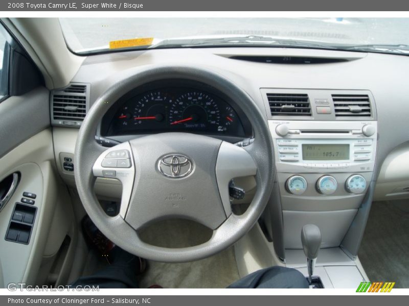 Super White / Bisque 2008 Toyota Camry LE