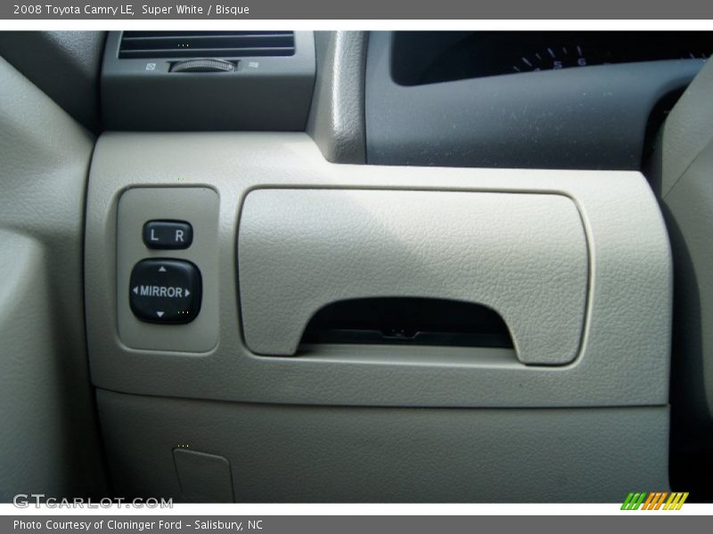 Super White / Bisque 2008 Toyota Camry LE