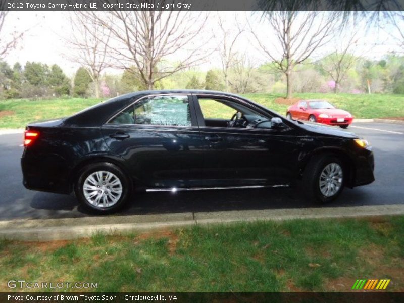 Cosmic Gray Mica / Light Gray 2012 Toyota Camry Hybrid LE
