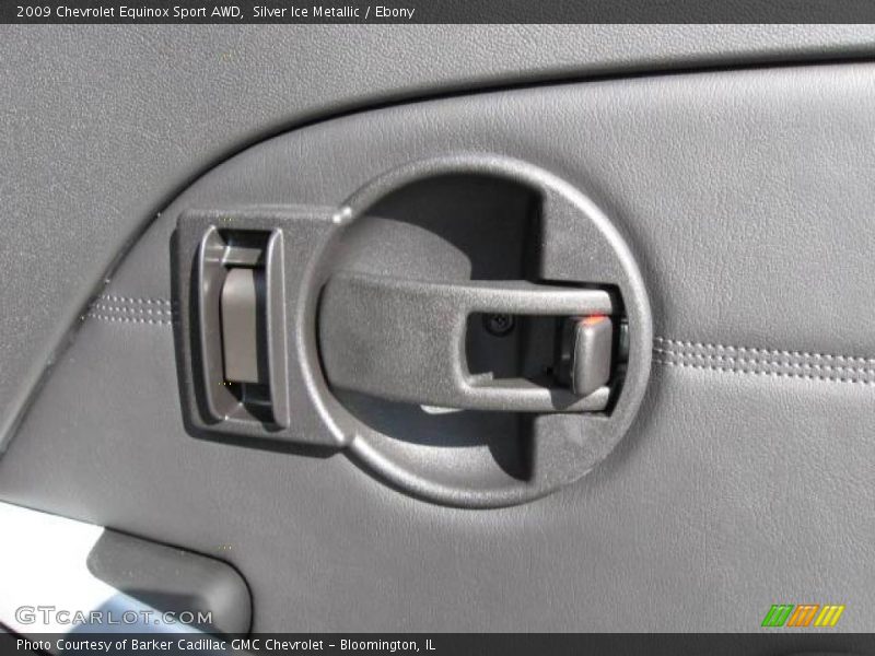 Silver Ice Metallic / Ebony 2009 Chevrolet Equinox Sport AWD