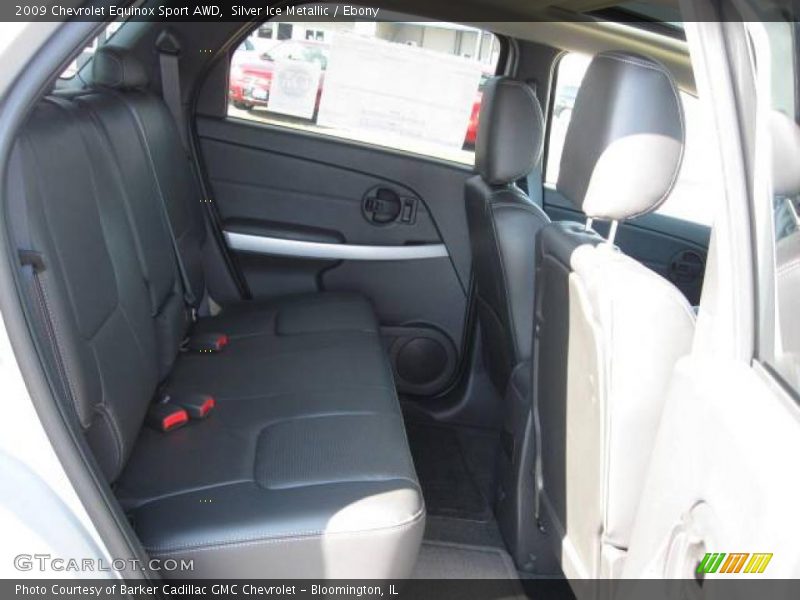 Silver Ice Metallic / Ebony 2009 Chevrolet Equinox Sport AWD
