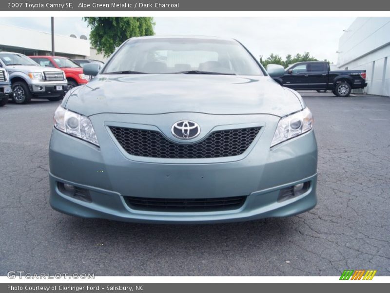 Aloe Green Metallic / Dark Charcoal 2007 Toyota Camry SE