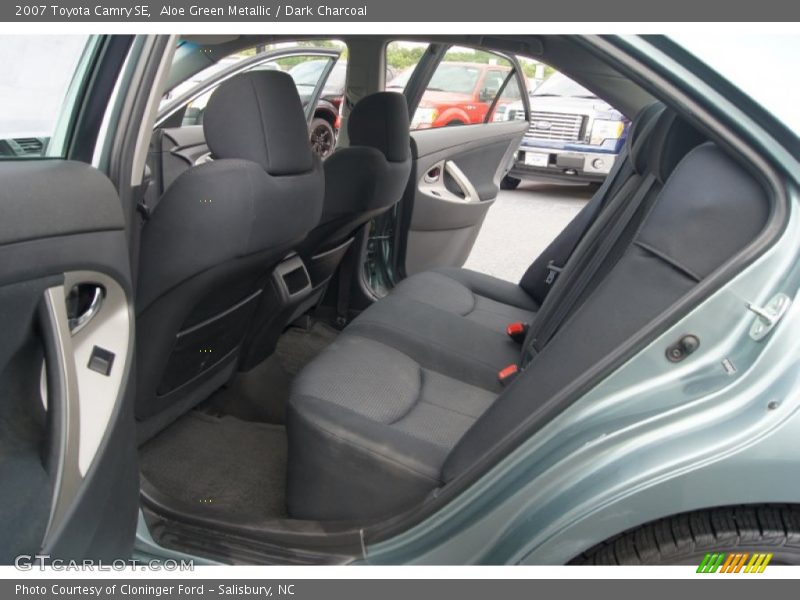 Aloe Green Metallic / Dark Charcoal 2007 Toyota Camry SE
