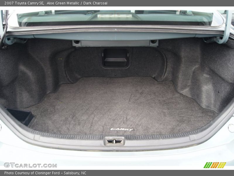 Aloe Green Metallic / Dark Charcoal 2007 Toyota Camry SE