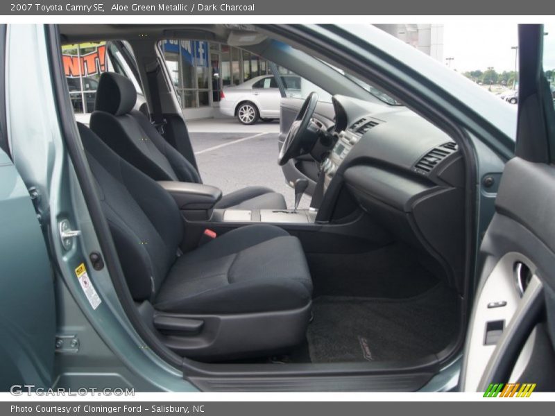 Aloe Green Metallic / Dark Charcoal 2007 Toyota Camry SE