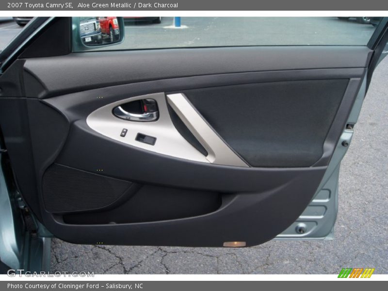 Aloe Green Metallic / Dark Charcoal 2007 Toyota Camry SE