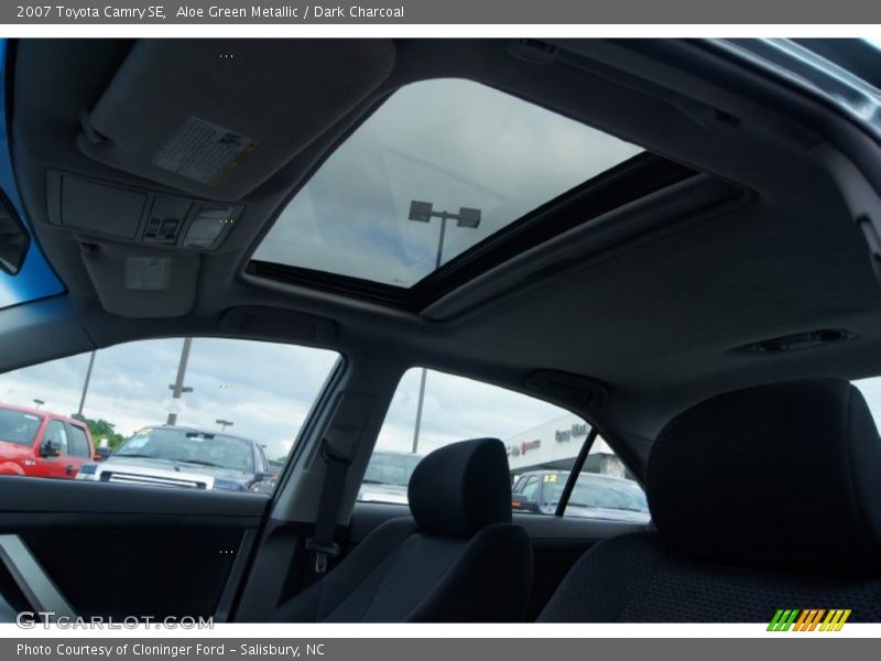 Aloe Green Metallic / Dark Charcoal 2007 Toyota Camry SE