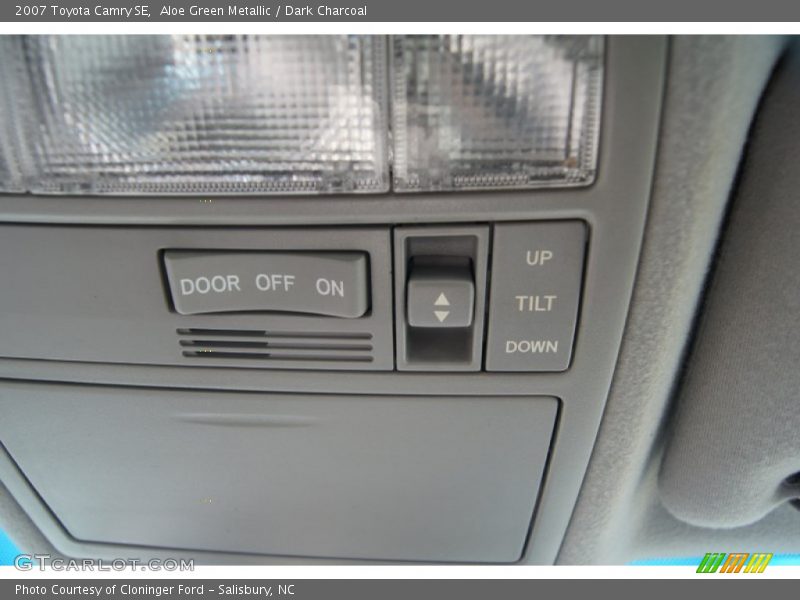 Aloe Green Metallic / Dark Charcoal 2007 Toyota Camry SE