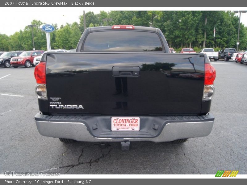 Black / Beige 2007 Toyota Tundra SR5 CrewMax