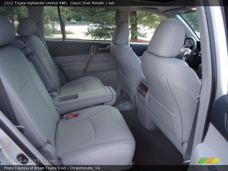 Classic Silver Metallic / Ash 2012 Toyota Highlander Limited 4WD