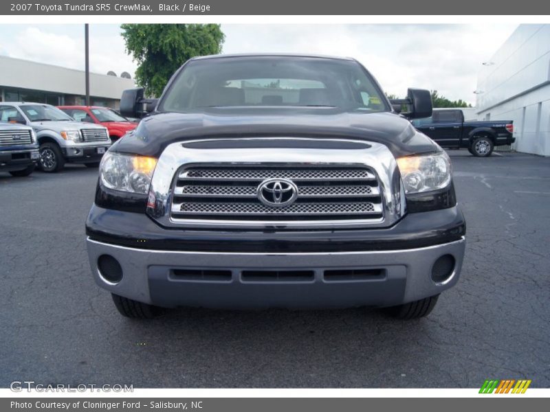Black / Beige 2007 Toyota Tundra SR5 CrewMax